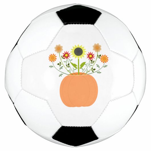 Thanksgiving bloemen in pompoen voetbal (Voorkant)