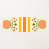 Thanksgiving bloemen in pompoen yogamat (Voorkant (horizontaal))