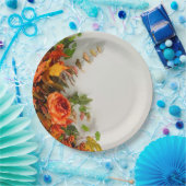 Thanksgiving Bloemen Papier Bord (Feest)