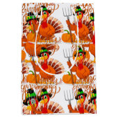 Thanksgiving boer kalkoen medium cadeauzakje (Voorkant)