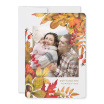 Thanksgiving Bold Botanische Flat Vert Foto