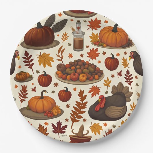 Thanksgiving bord (Voorkant)