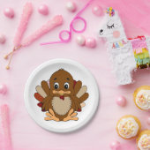 Thanksgiving - Bord aangepast papier/klauw Turkije (Feest)