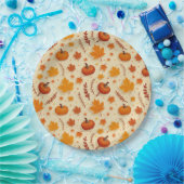 Thanksgiving bord illustratie (Feest)