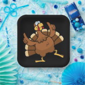 Thanksgiving Bord papier Turkije (Feest)