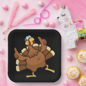 Thanksgiving Bord papier Turkije (Feest)