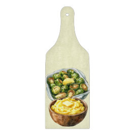 THANKSGIVING BORSTELSPRUITEN & AARDAPPELPUREE SNIJPLANK