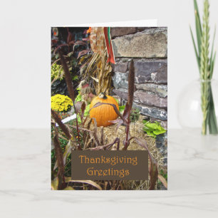 Thanksgiving Bounty Feestdagen Kaart
