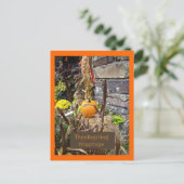Thanksgiving Bounty Feestdagenkaart (Staand voorkant)