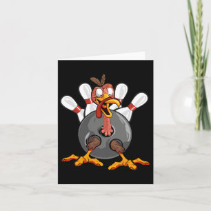 Thanksgiving Bowl Bowler Strike Pin Sport Turkije Kaart