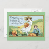  Thanksgiving briefkaart (Voorkant / Achterkant)