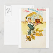 Thanksgiving Briefkaart (Voorkant / Achterkant)