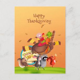 Thanksgiving Briefkaart