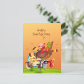 Thanksgiving Briefkaart (Staand voorkant)