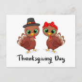 Thanksgiving Briefkaart (Voorkant)