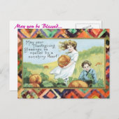 Thanksgiving Briefkaart (Voorkant / Achterkant)