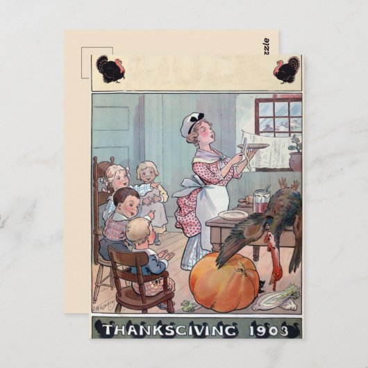  Thanksgiving Briefkaart (Voorkant / Achterkant)