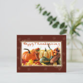 Thanksgiving Briefkaart (Staand voorkant)
