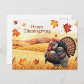 Thanksgiving Briefkaart (Voorkant / Achterkant)