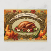 Thanksgiving Briefkaart (Voorkant)