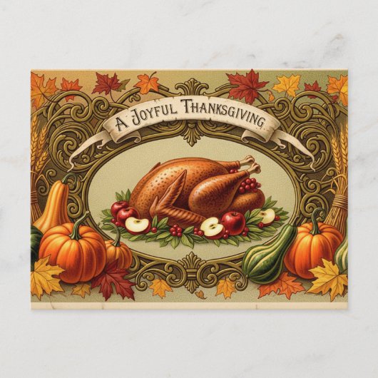 Thanksgiving Briefkaart (Voorkant)