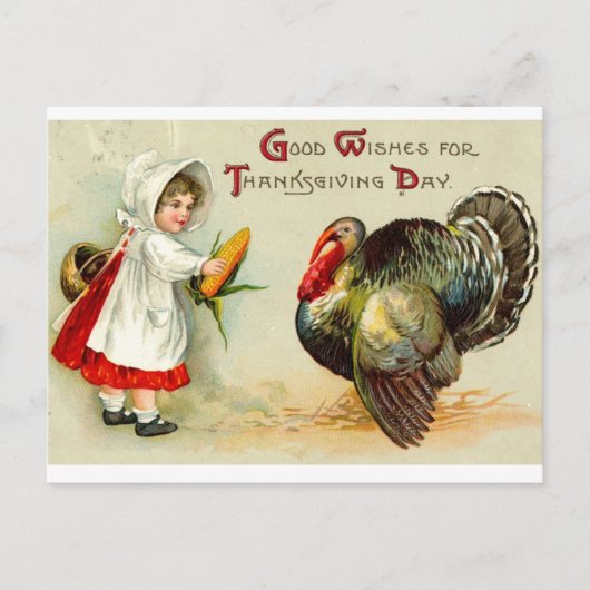 Thanksgiving Briefkaart (Voorkant)