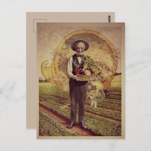  Thanksgiving Briefkaart (Voorkant / Achterkant)