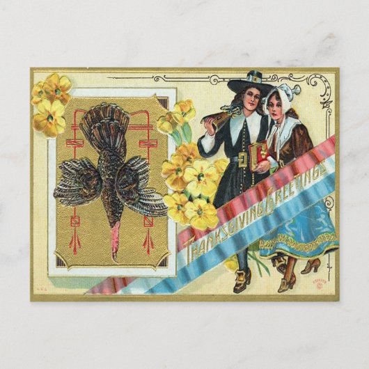  Thanksgiving Briefkaart (Voorkant)