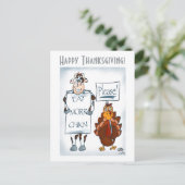 Thanksgiving Briefkaart (Staand voorkant)