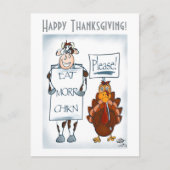 Thanksgiving Briefkaart (Voorkant)