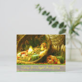 Thanksgiving Briefkaart (Staand voorkant)