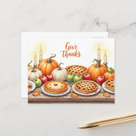 Thanksgiving Briefkaart