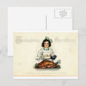 Thanksgiving Briefkaart (Voorkant / Achterkant)