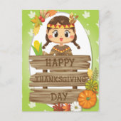 Thanksgiving Briefkaart (Voorkant)