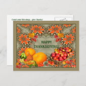 THANKSGIVING ~ BRIEFKAART # 2 (Voorkant / Achterkant)