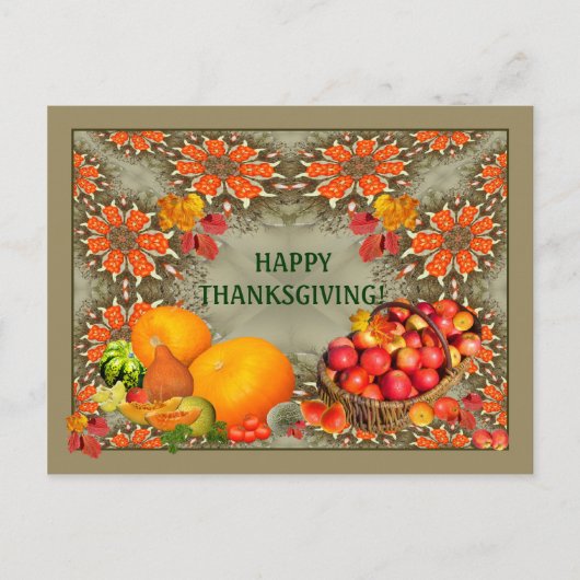 THANKSGIVING ~ BRIEFKAART # 2 (Voorkant)