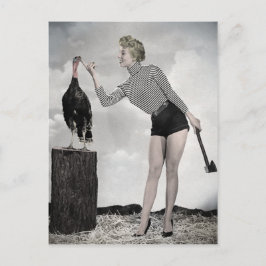 Thanksgiving Briefkaart Meisjes
