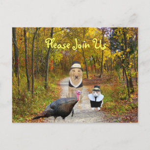  Thanksgiving Briefkaart Uitnodigen