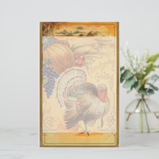 Thanksgiving Briefpapier (Staand voorkant)