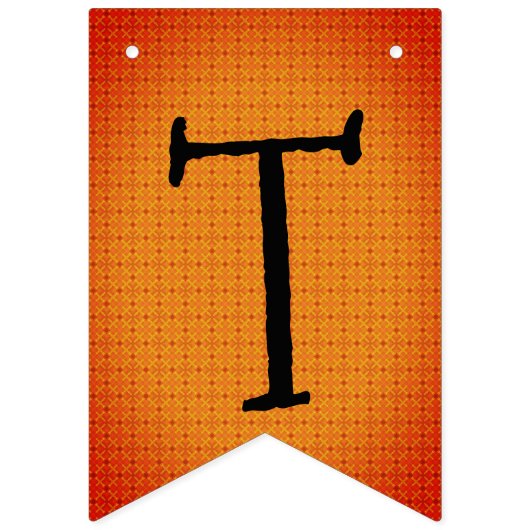 Thanksgiving Bunting Banner (Derde vlag)