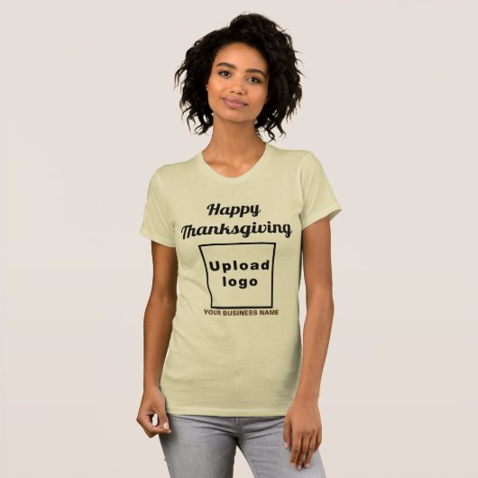 Thanksgiving | Business | Creme T-shirt voor dames (Voorkant volledig)