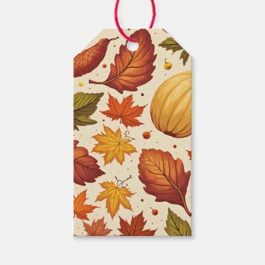 Thanksgiving cadeau label cadeaulabel (Voorkant)