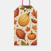 Thanksgiving cadeau label cadeaulabel (Achterkant)