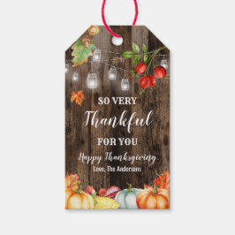Thanksgiving Cadeaulabel