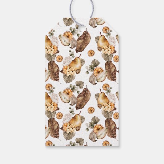 Thanksgiving CadeauLabel (Achterkant)