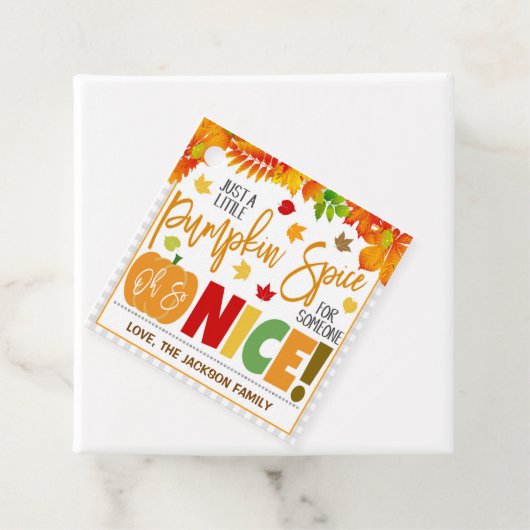 Thanksgiving CadeauLabels Bedankjes Labels (In situ)