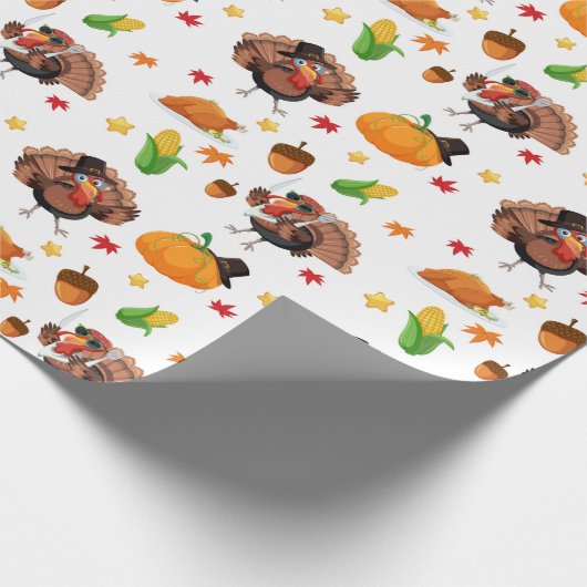 Thanksgiving Cadeaupapier (Hoek)