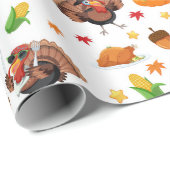 Thanksgiving Cadeaupapier (Rol Hoek)