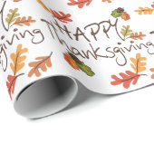 Thanksgiving Cadeaupapier (Rol Hoek)