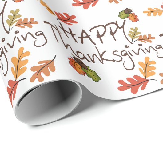 Thanksgiving Cadeaupapier (Rol Hoek)